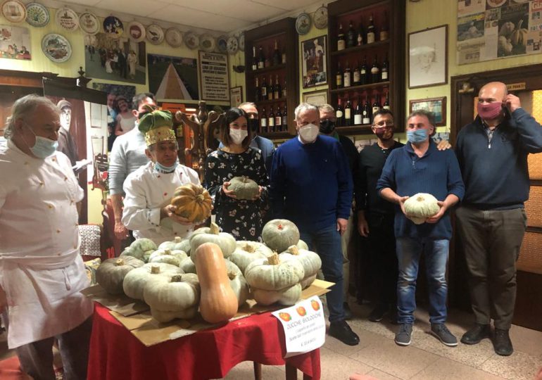Successo di Verde Intesa alla “Festa della Zucca”  al ristorante Nizzoli di Villastrada (Mantova)