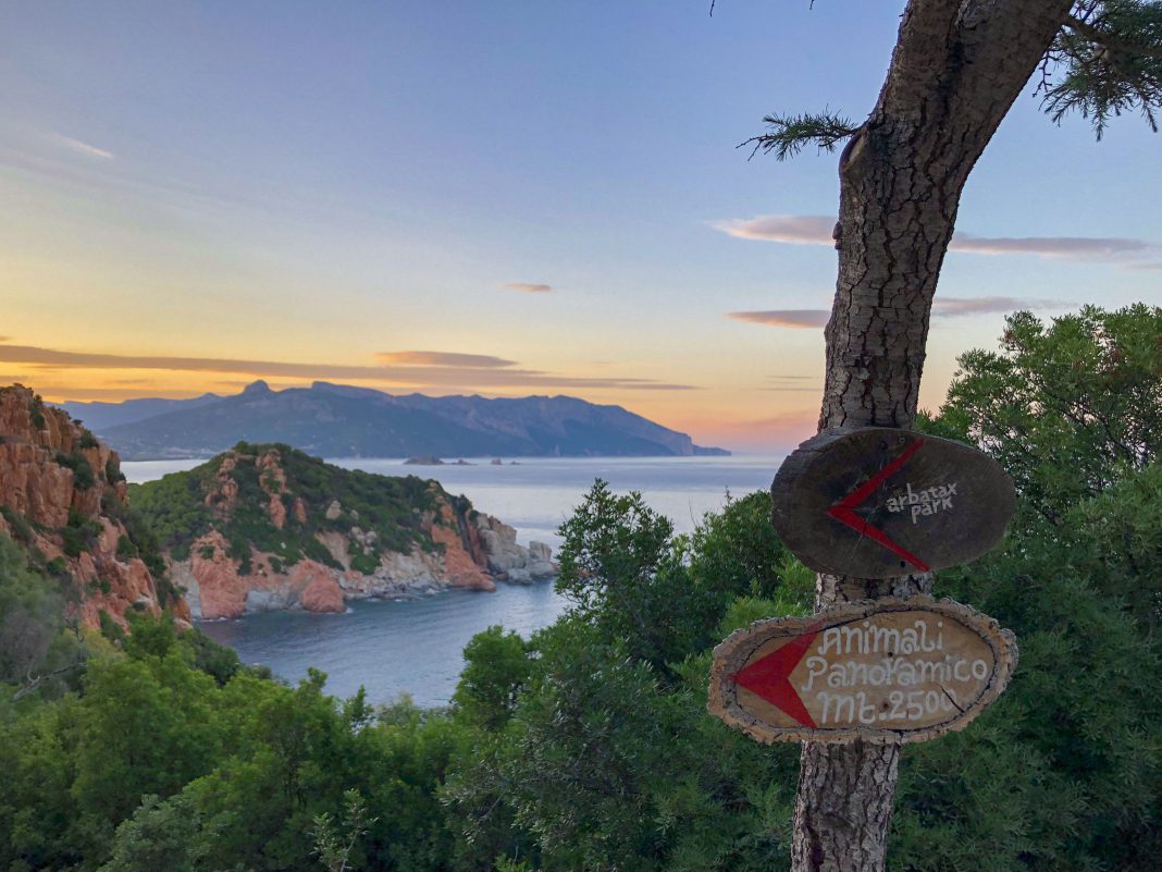 Arbatax Sardegna panorama