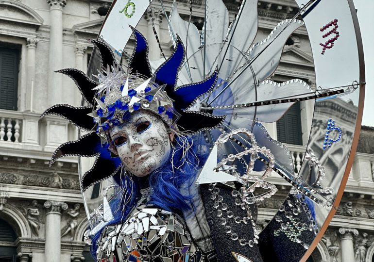 Al carnevale di Venezia la maschera più bella