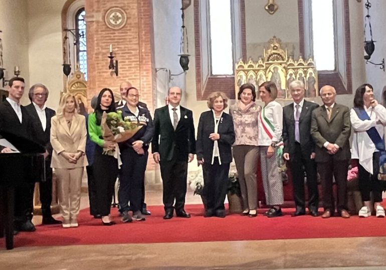 Rosanna Vaudetti al Premio Opsicella di Monselice (Padova)