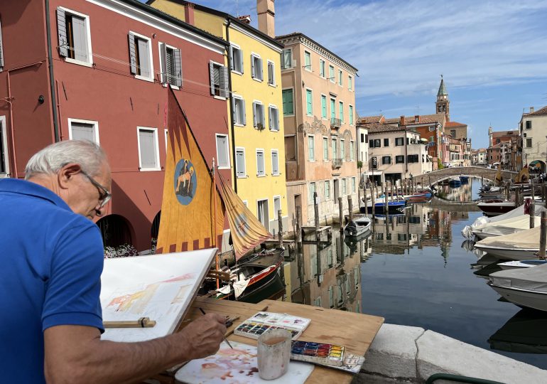 A Chioggia il "via" al quarto concorso di pittura "Riva Vena e i suoi colori"