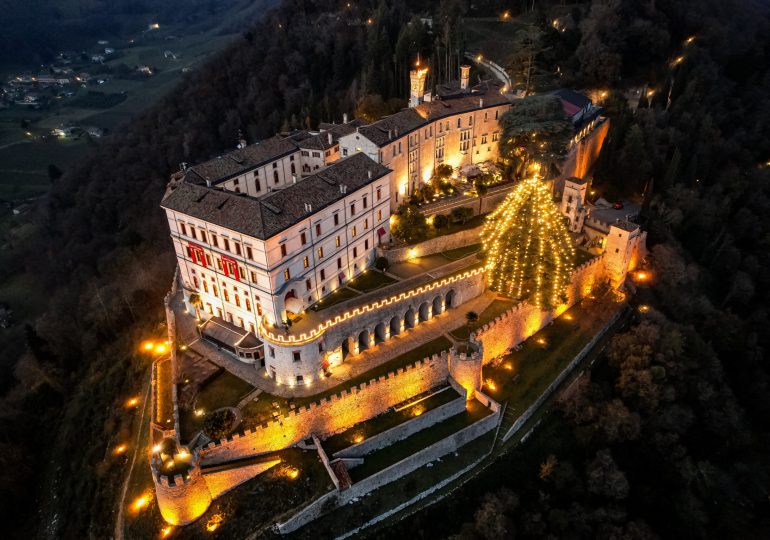 A CastelBrando si accende l’albero di Natale più grande d’Italia!