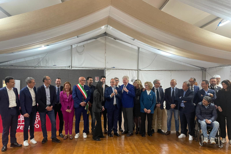 Inaugurazione della 24° Festa del Prosciutto DOP di Montagnana 2024