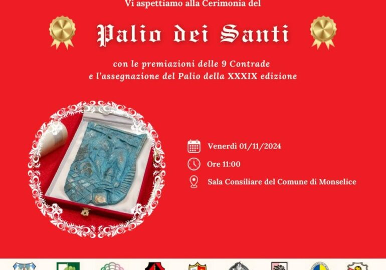 Il “Palio dei Santi” a Monselice il primo novembre