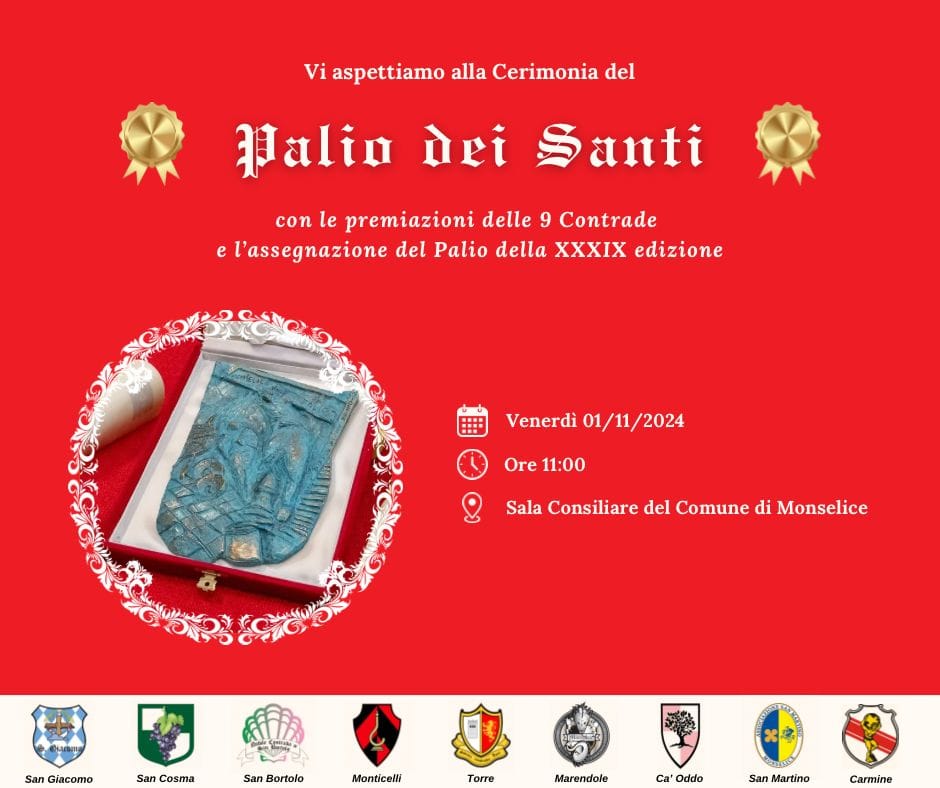 Il “Palio dei Santi” a Monselice il primo novembre