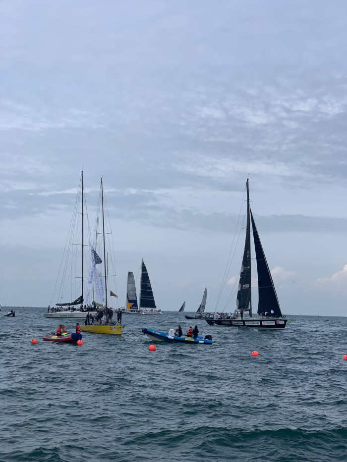 La regata della 56° Barcolana a Trieste