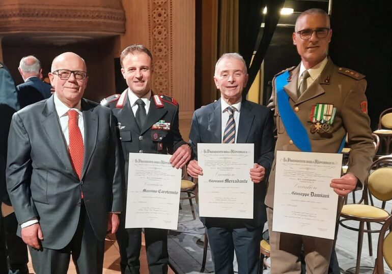 Un omaggio a Gianni Marcadante, Cavaliere al merito della Repubblica Italiana