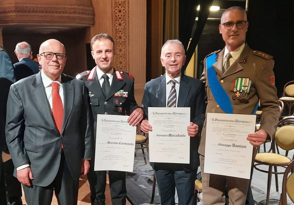 Un omaggio a Gianni Marcadante, Cavaliere al merito della Repubblica Italiana