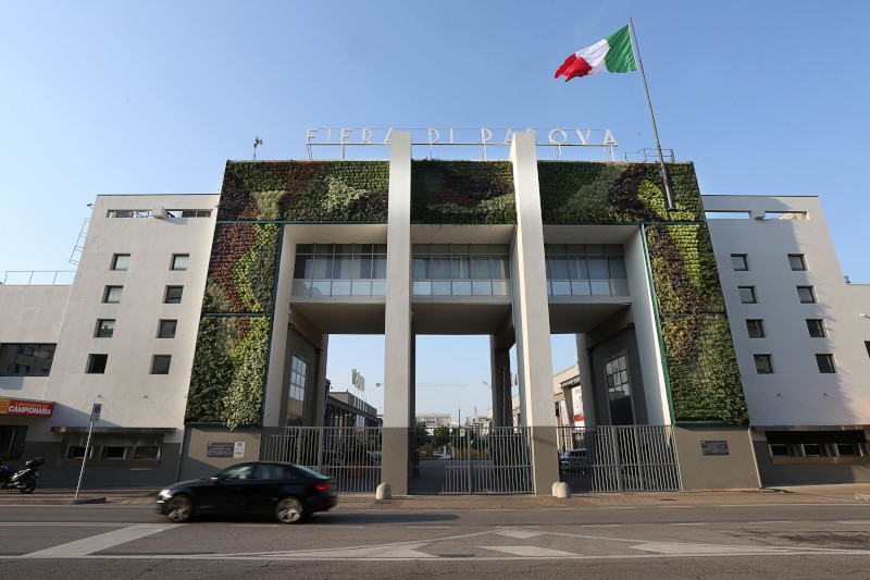 Entrata principale della Fiera di Padova, fotografo: BERGAMASCHI/FOSSELLA
