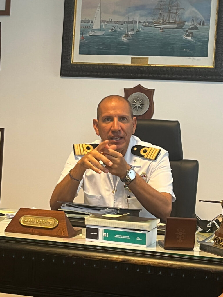 Alessio Palmisano Comandante Guardia Costiera di Chioggia