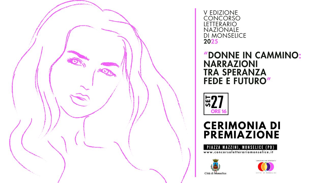 Ecco i vincitori della V edizione del Concorso Letterario Nazionale di Monselice 2025