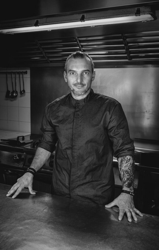 Enrico Bigi chef Ristorante Sabbia di Mare