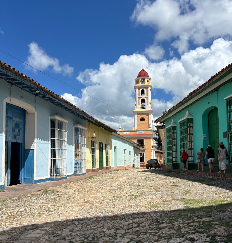 case colorate, tipiche cubane
