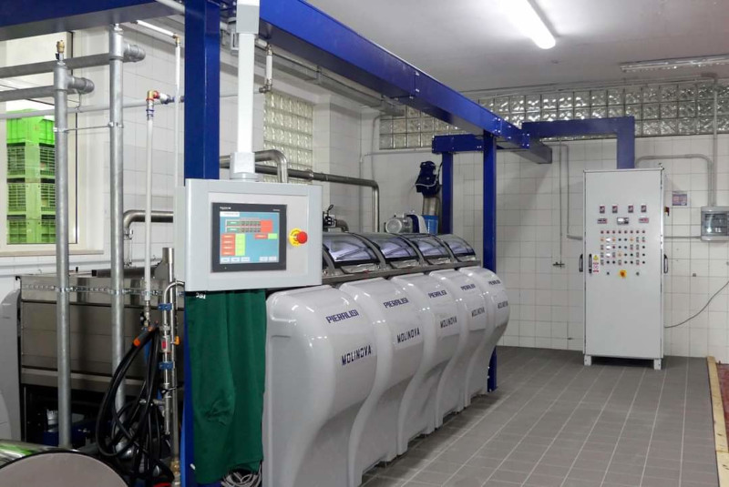 Macchinari dell'Oleificio Cinosi della Maiella