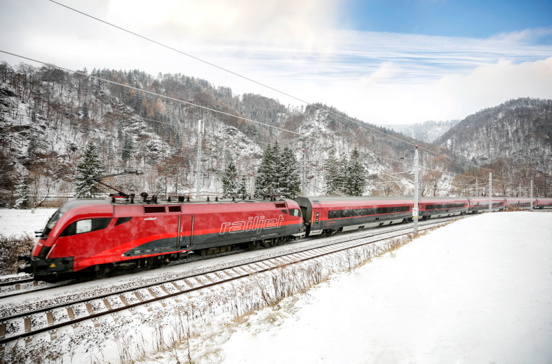 Railijet il treno che collega Trieste e Vienna
