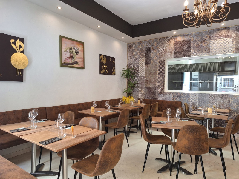 interni del ristorante Oro Nero di Chioggia