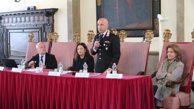 Nucleo Carabinieri Tutela Patrimonio Culturale di Venezia intervengono allìevento di ritorno della statua Madonna con bambino