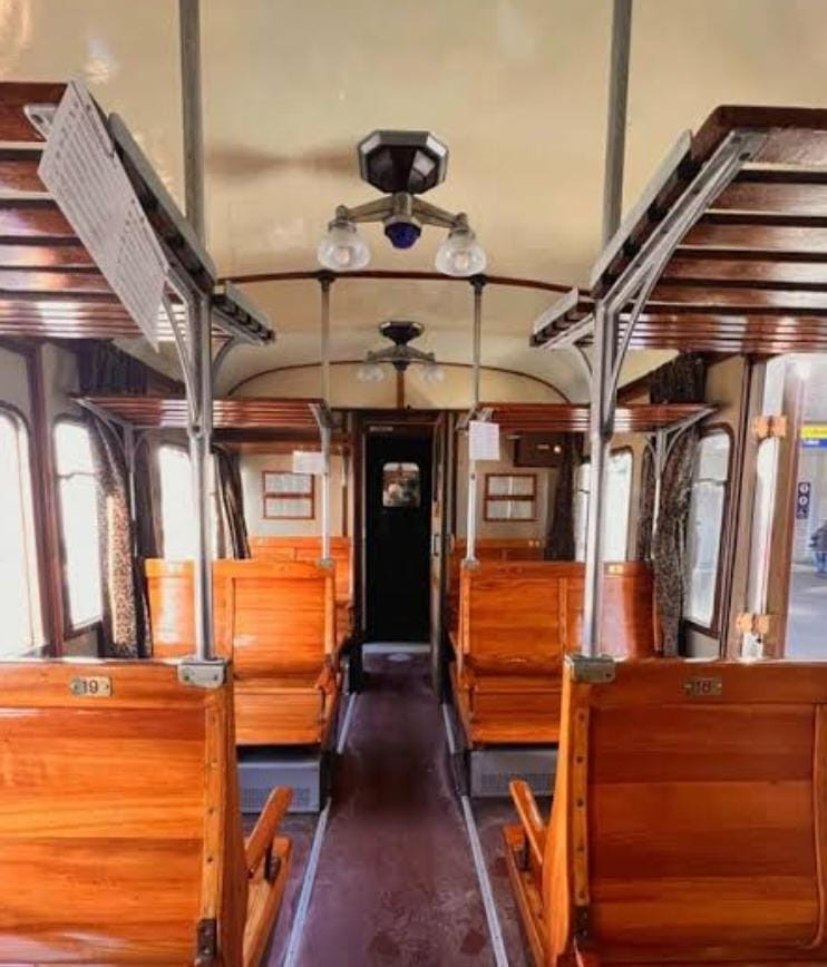 intrni del treno che va da Sulmona a Carpinone, Ferrovia dei Parchi