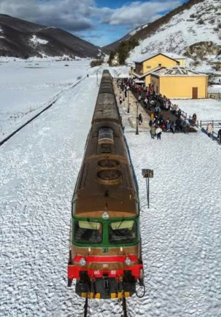 tratta della linea Sulmona Carpinone, Ferrovia dei Parchi (Fondazione FS Italiane)