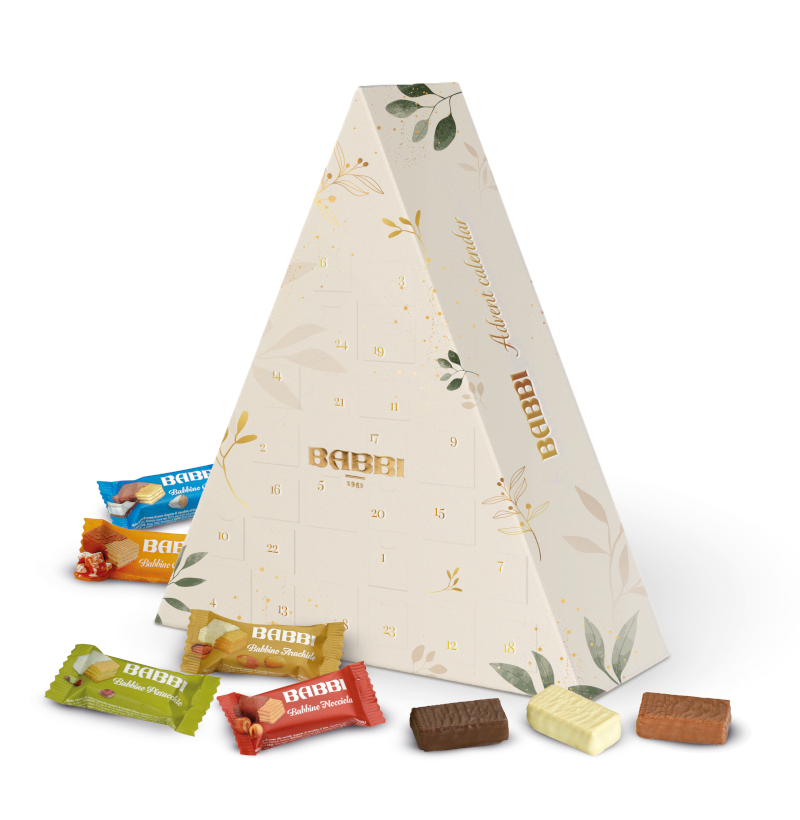 calendario avvento babbi piramide