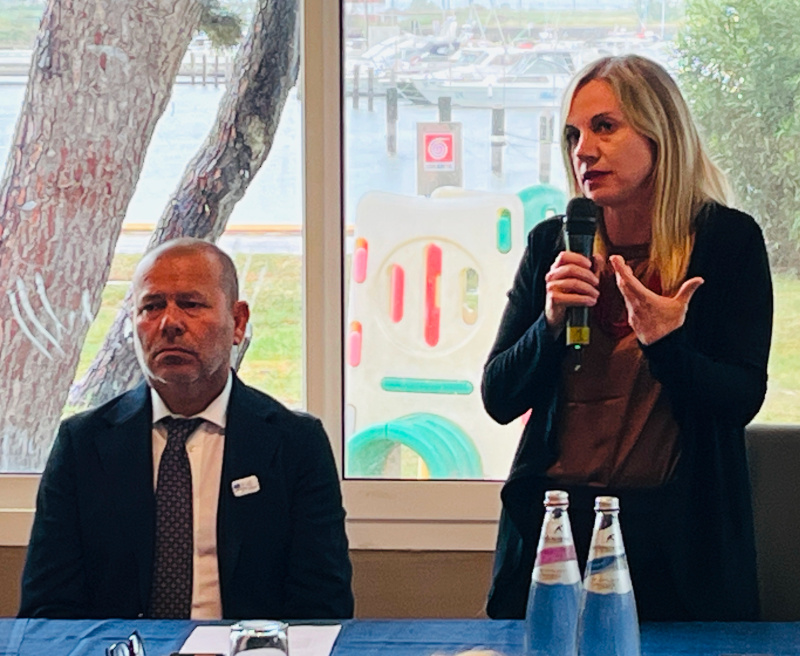 assessore regionale ai Parchi del Veneto Elisa Venturini