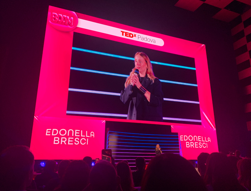 Edonella Bresci, Co-Licensee & Curator di Tedx Padova