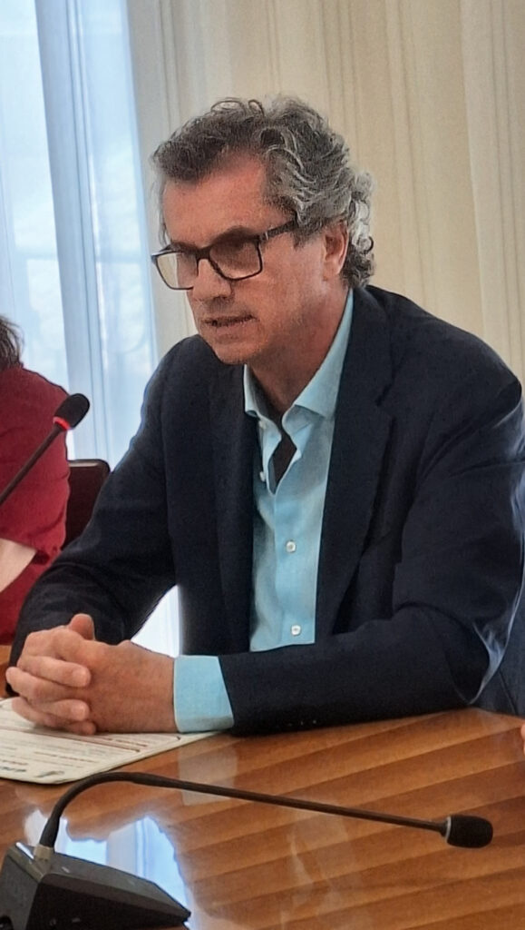 Il Sindaco di Monselice Franco Ennio