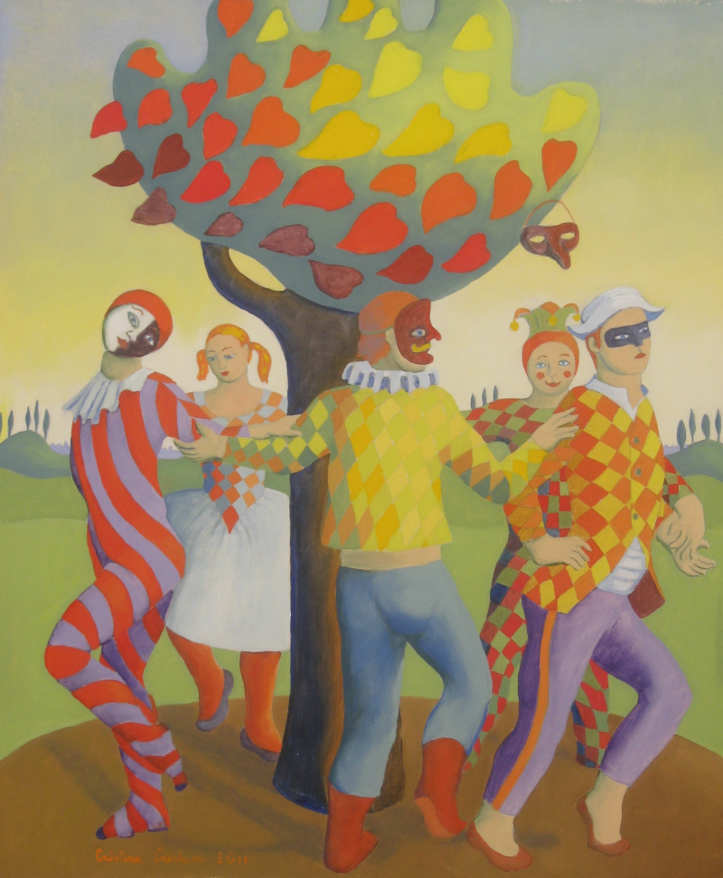L'albero dei cuori, opera di Cristina Crestani