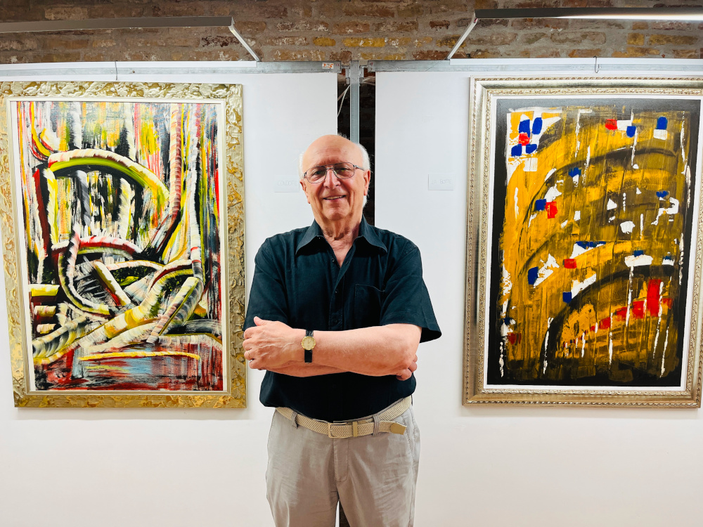 Renzo Gianella, il pittore del “surreal astrattismo”: da Chioggia a Berlino, mezzo secolo di ricerca artistica