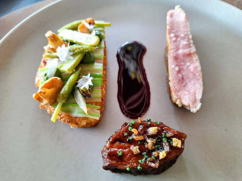 Piatto del menù del Joseph's Restaurant (Svizzera)