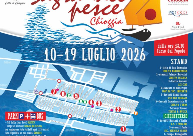 Chioggia si prepara alla grande festa del mare: torna la storica Sagra del Pesce con un'edizione da record