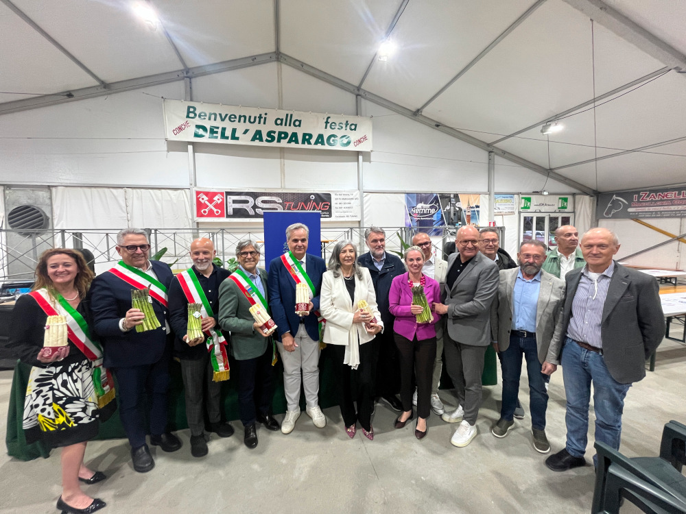 L’asparago di Conche diventa De.Co.: il territorio celebra la sua eccellenza tra tradizione e creatività in cucina