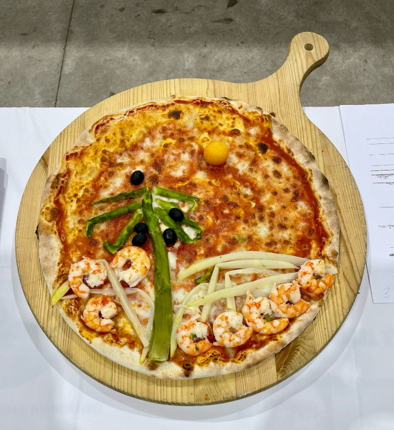pizza con asparago di Codevigo De.Co.
